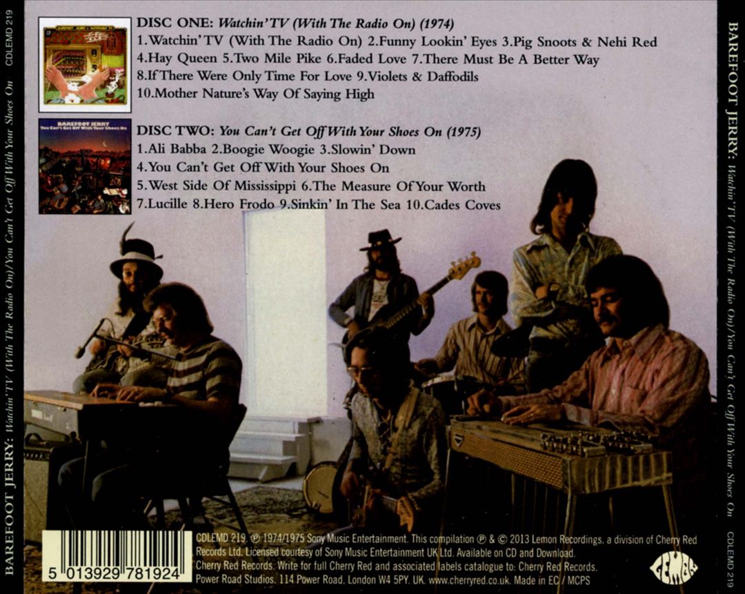 Watchin' TV (With the Radio On)/You Can't Get off with Your Shoes On cover art