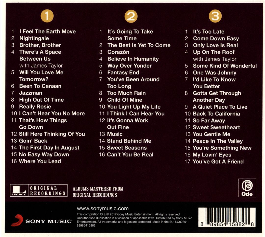 Real...Carole King cover art