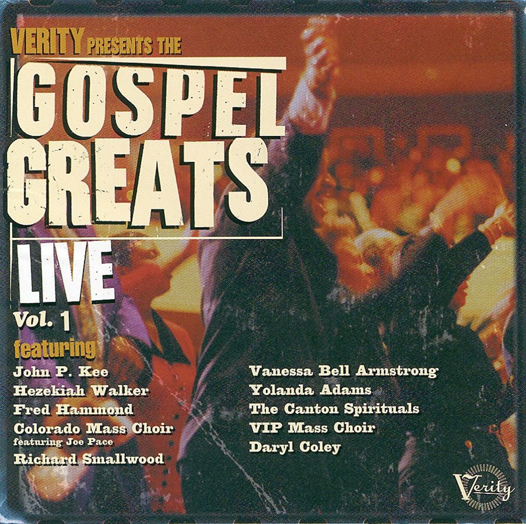 Gospel Greats Live, Vol. 1 cover art