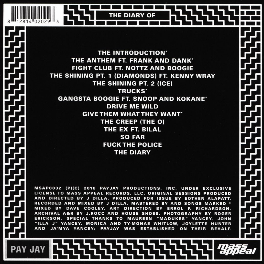 Diary of J Dilla cover art