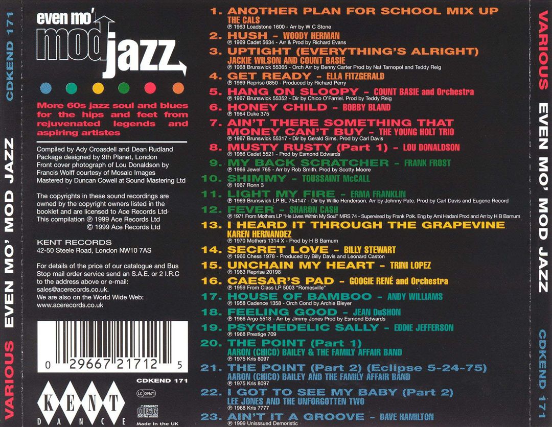 Even Mo' Mod Jazz cover art