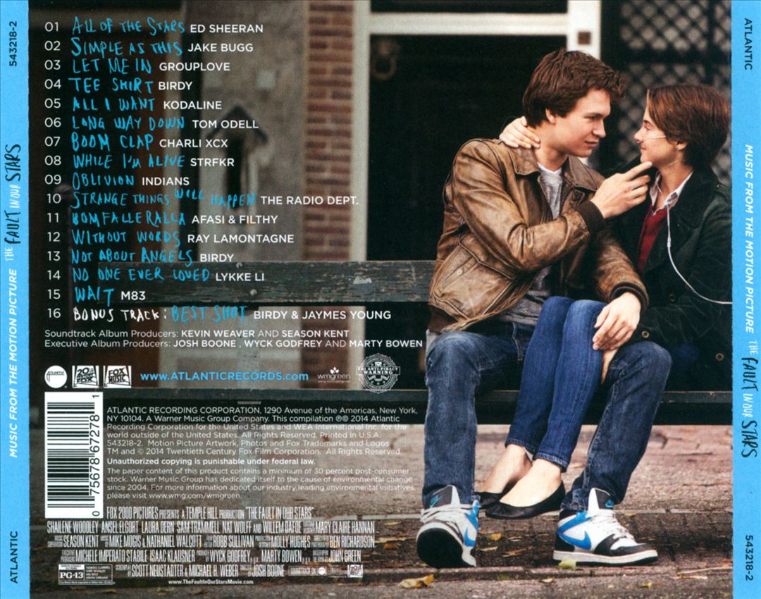 Fault in Our Stars [Original Motion Picture Soundtrack] cover art