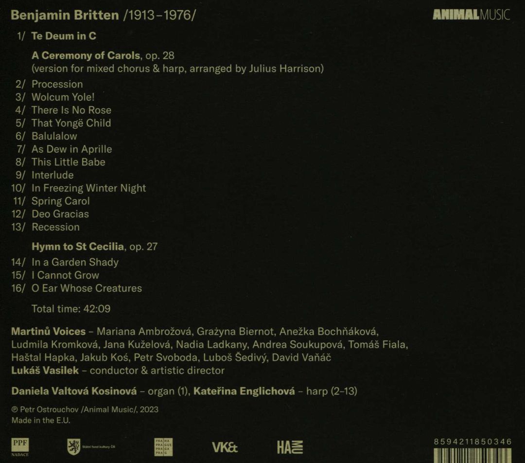 Britten cover art