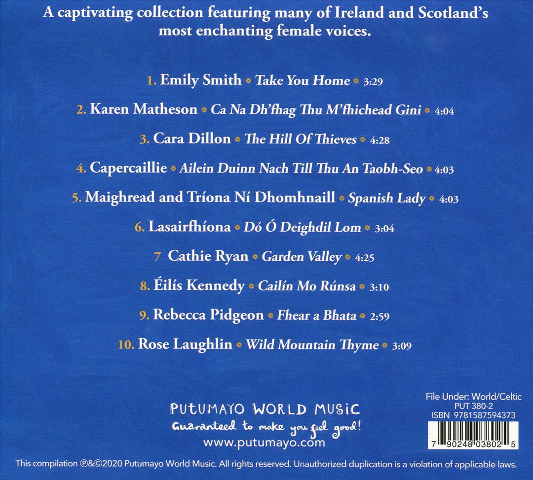 Putumayo Presents Celtic Women cover art