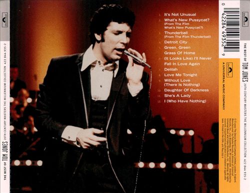 20th Century Masters: The Millennium Collection: The Best of Tom Jones cover art