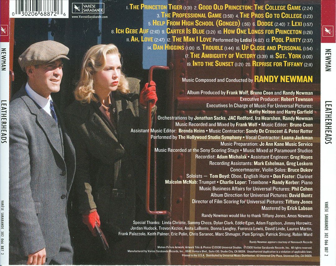 Leatherheads [Original Motion Picture Soundtrack] cover art