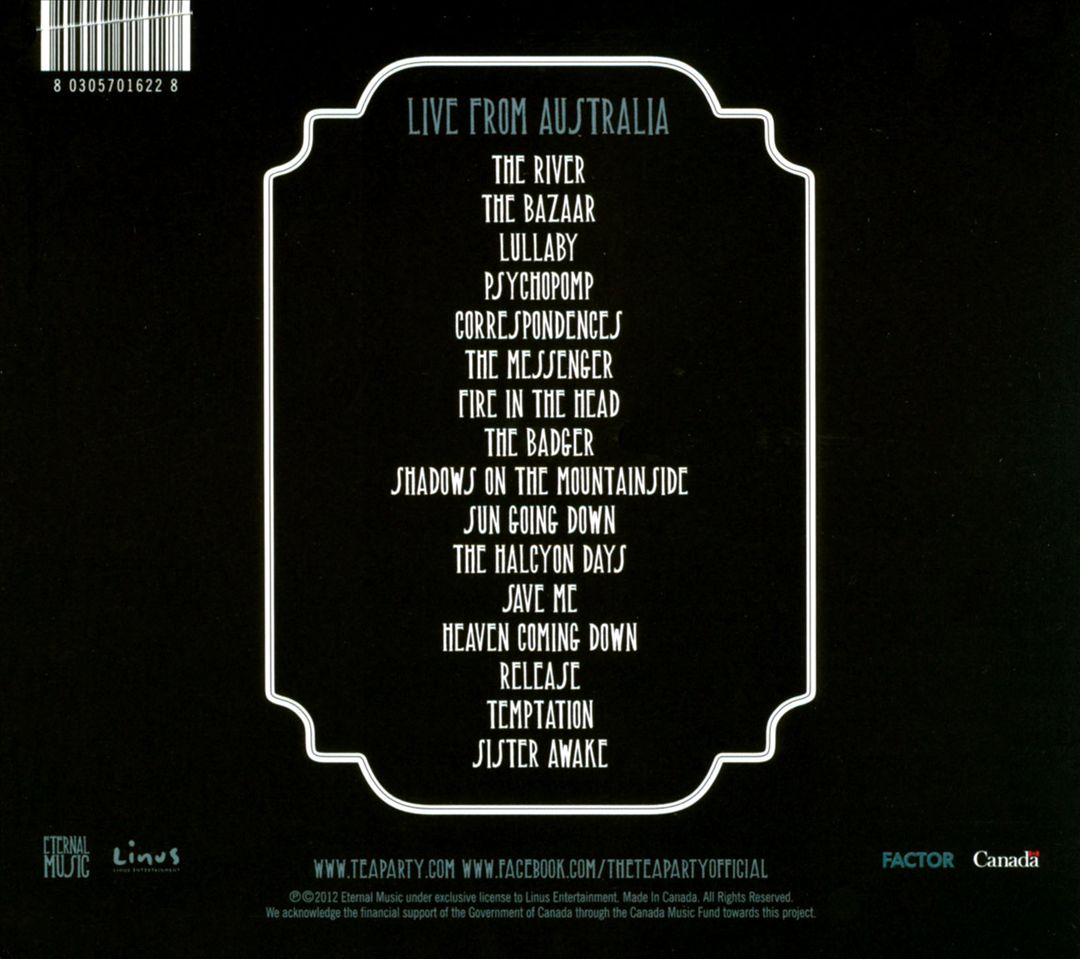 Live from Australia cover art