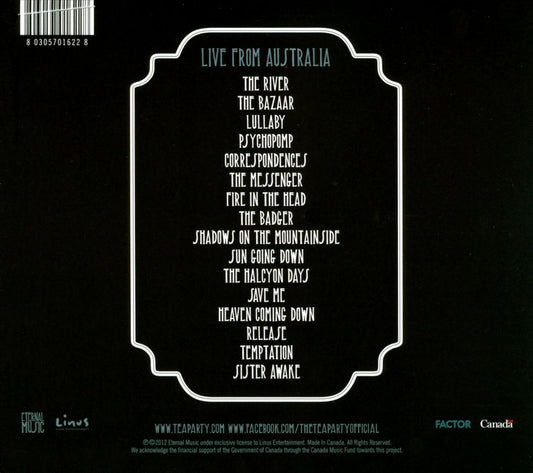 Live from Australia cover art