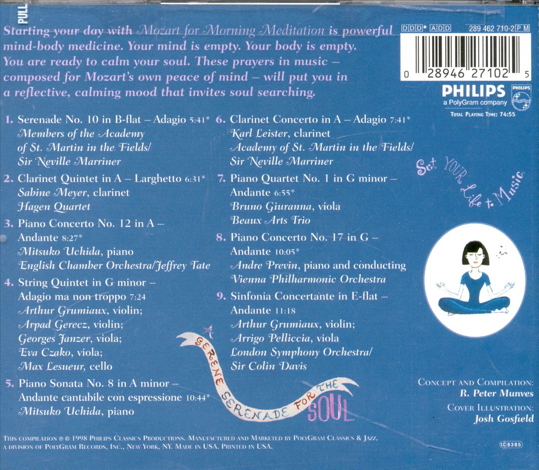 Mozart for Morning Meditation cover art