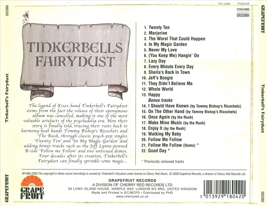 Tinkerbell's Fairydust cover art