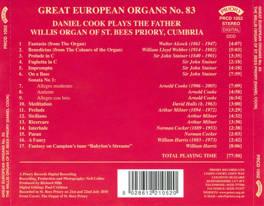 Great European Organs No. 83 cover art