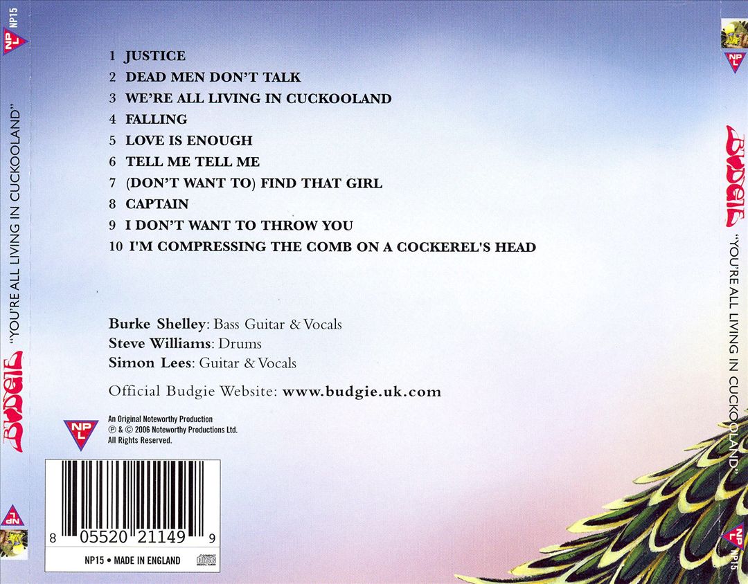 You're All Living in Cuckooland cover art