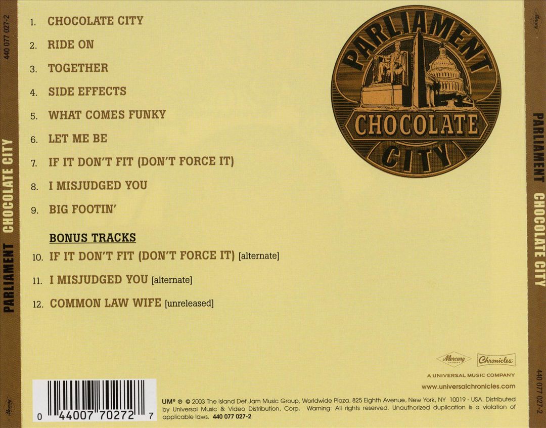 Chocolate City [Bonus Tracks] cover art