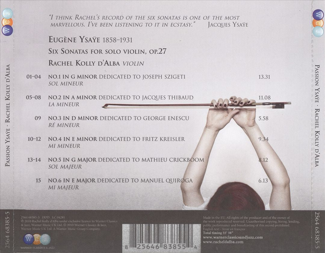 Passion Ysaÿe cover art