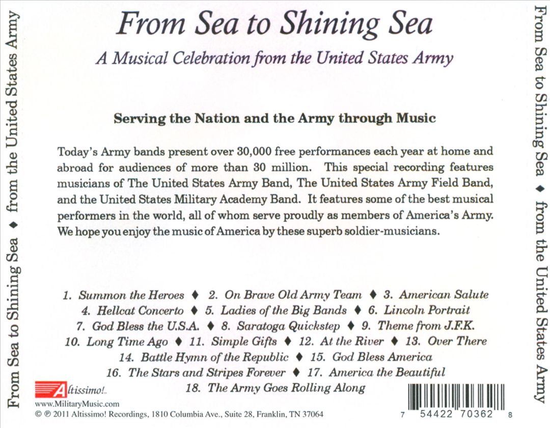 From Sea to Shining Sea cover art