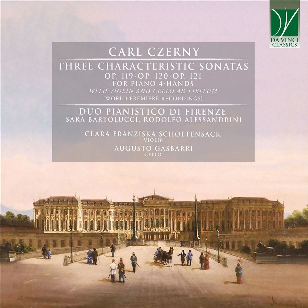 Czerny: Three Characteristic Sonatas cover art