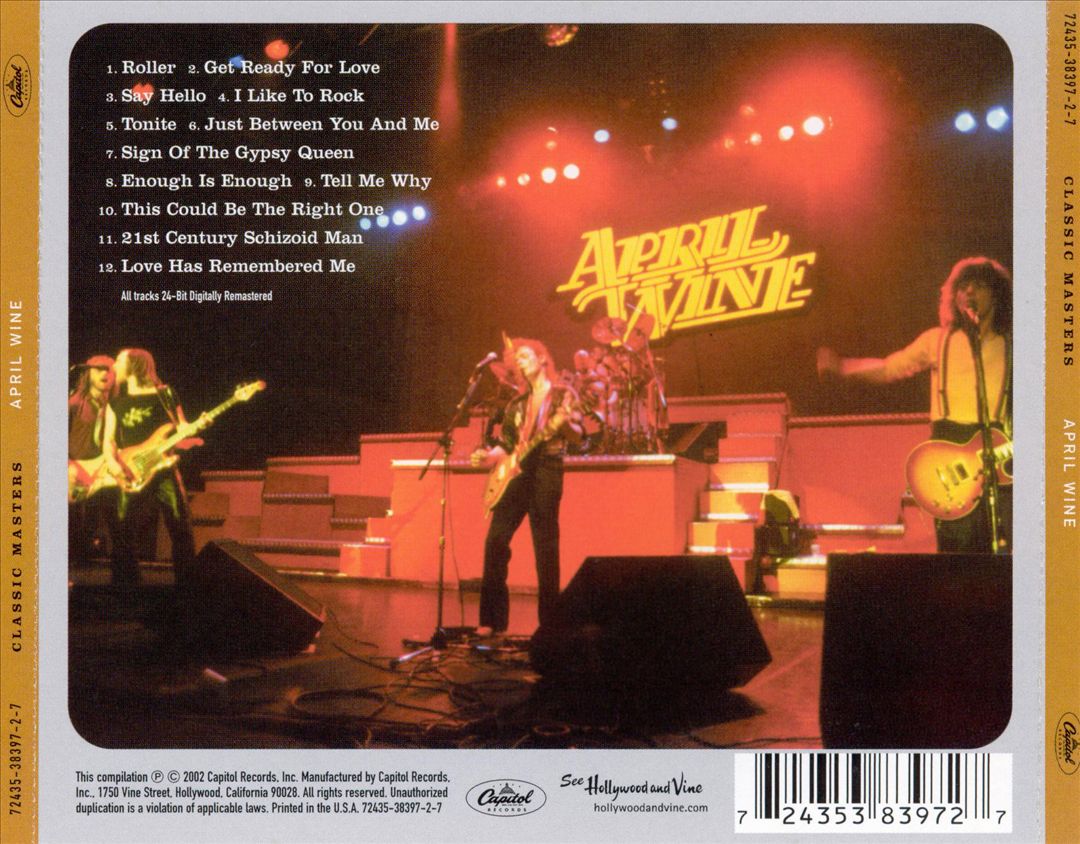 Classic Masters cover art