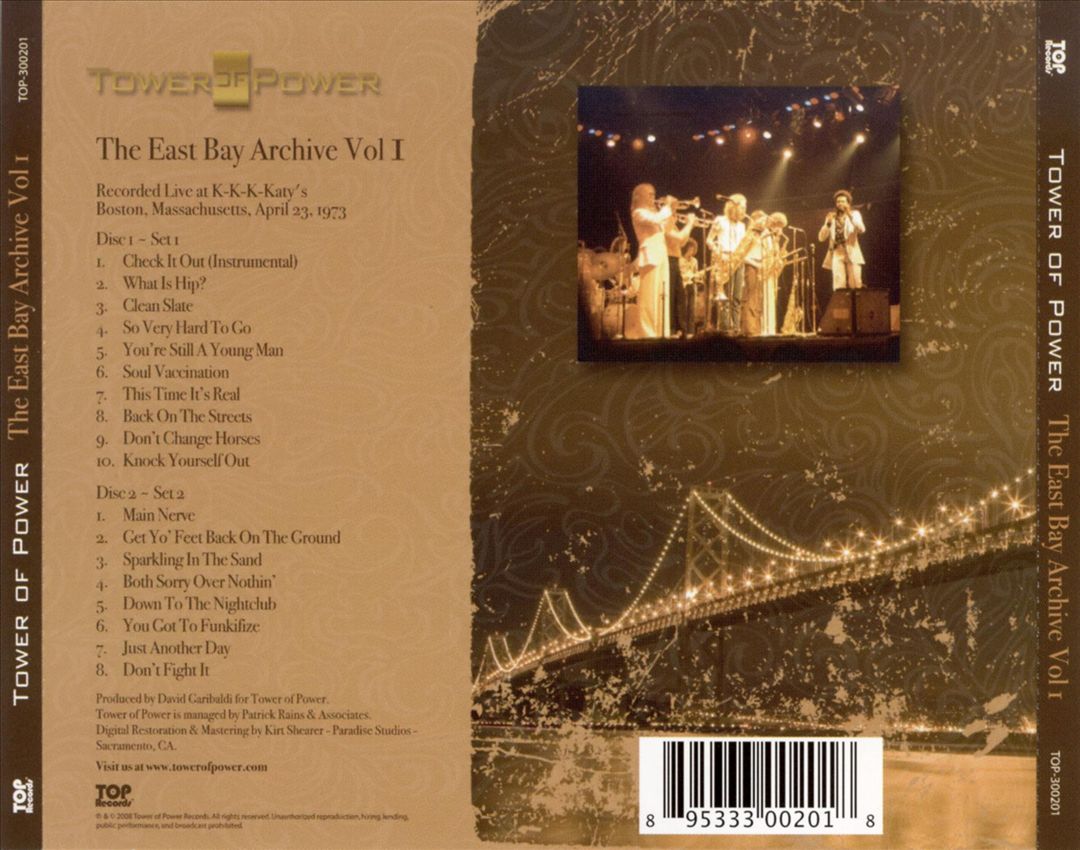East Bay Archive, Vol. 1 cover art