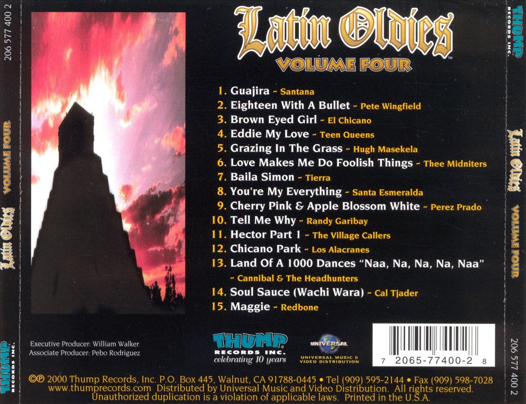 Latin Oldies, Vol. 4 cover art