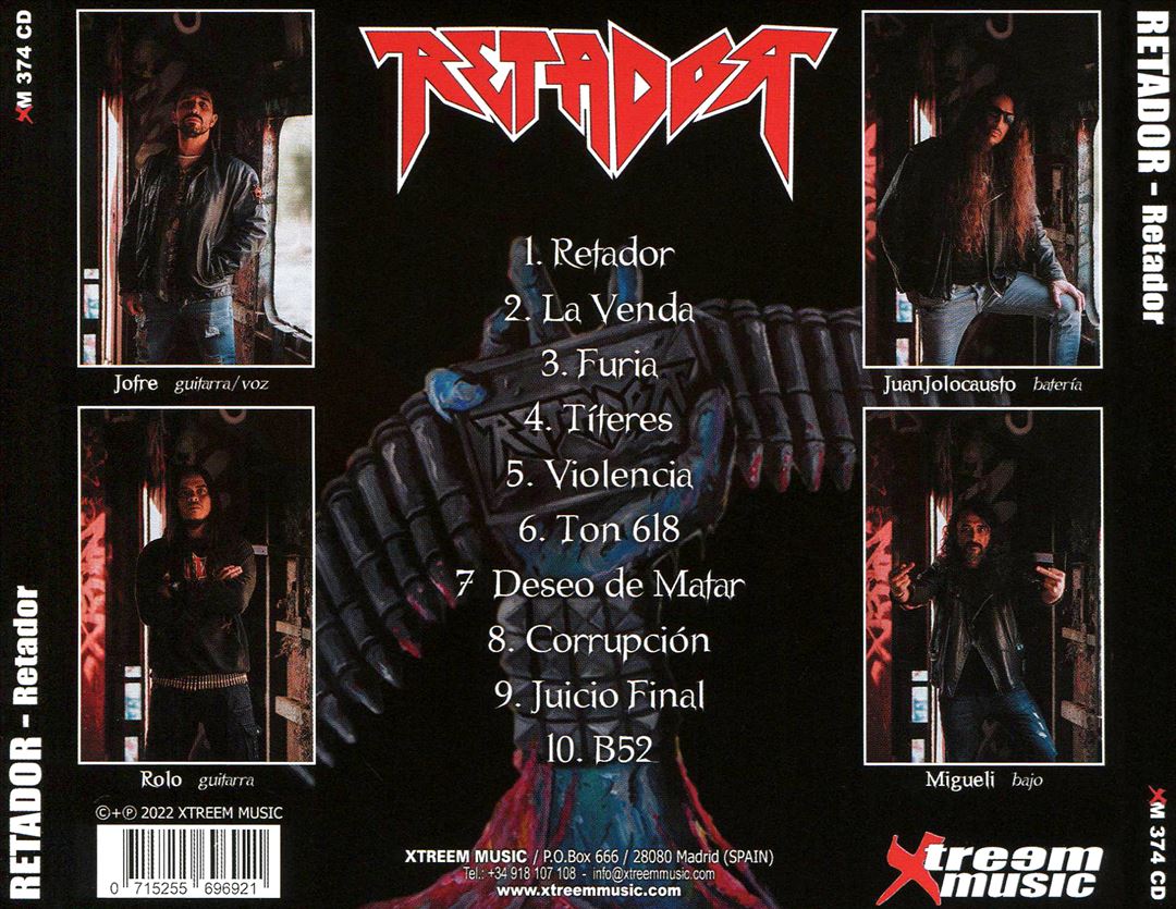 Retador cover art