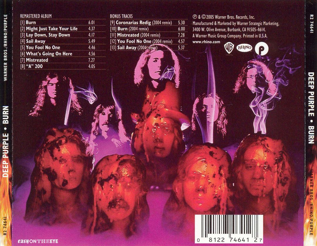 Burn [Bonus Tracks] cover art