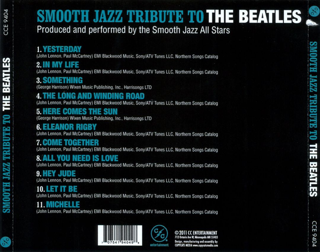 Smooth Jazz Tribute to the Beatles cover art
