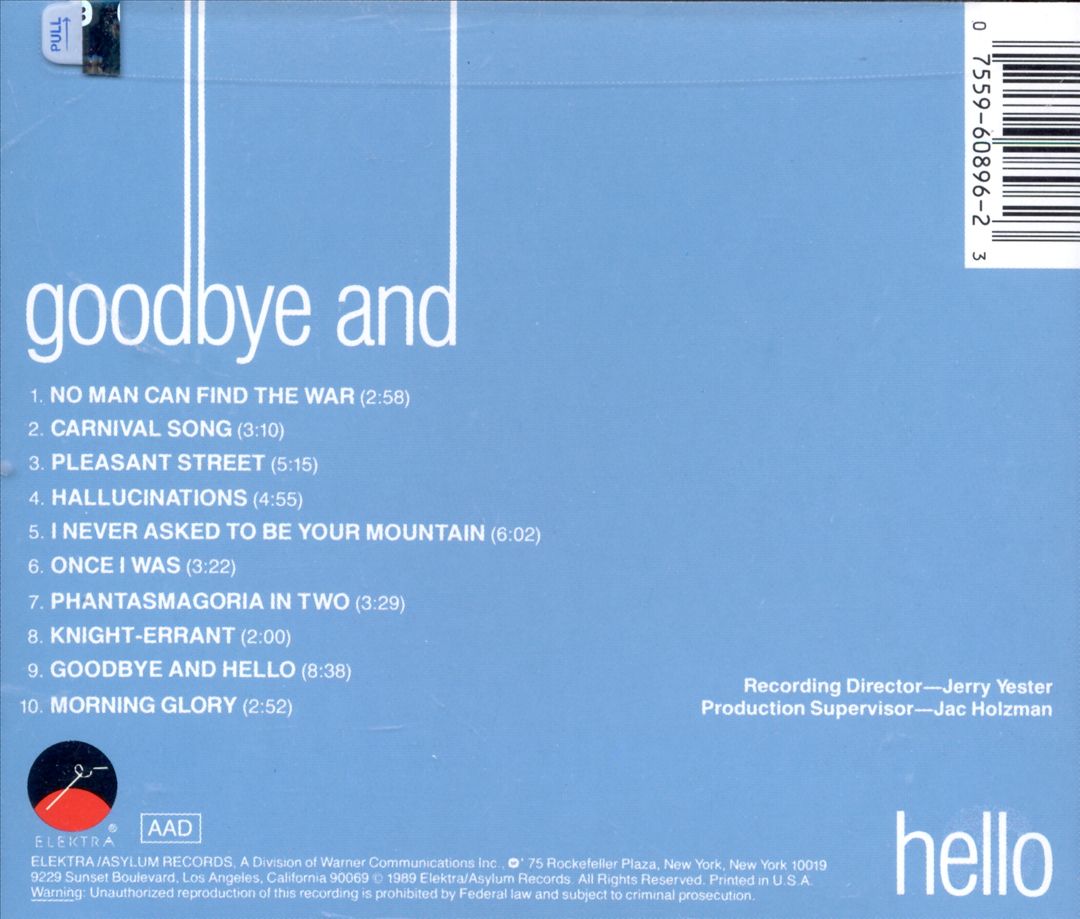 Goodbye and Hello cover art