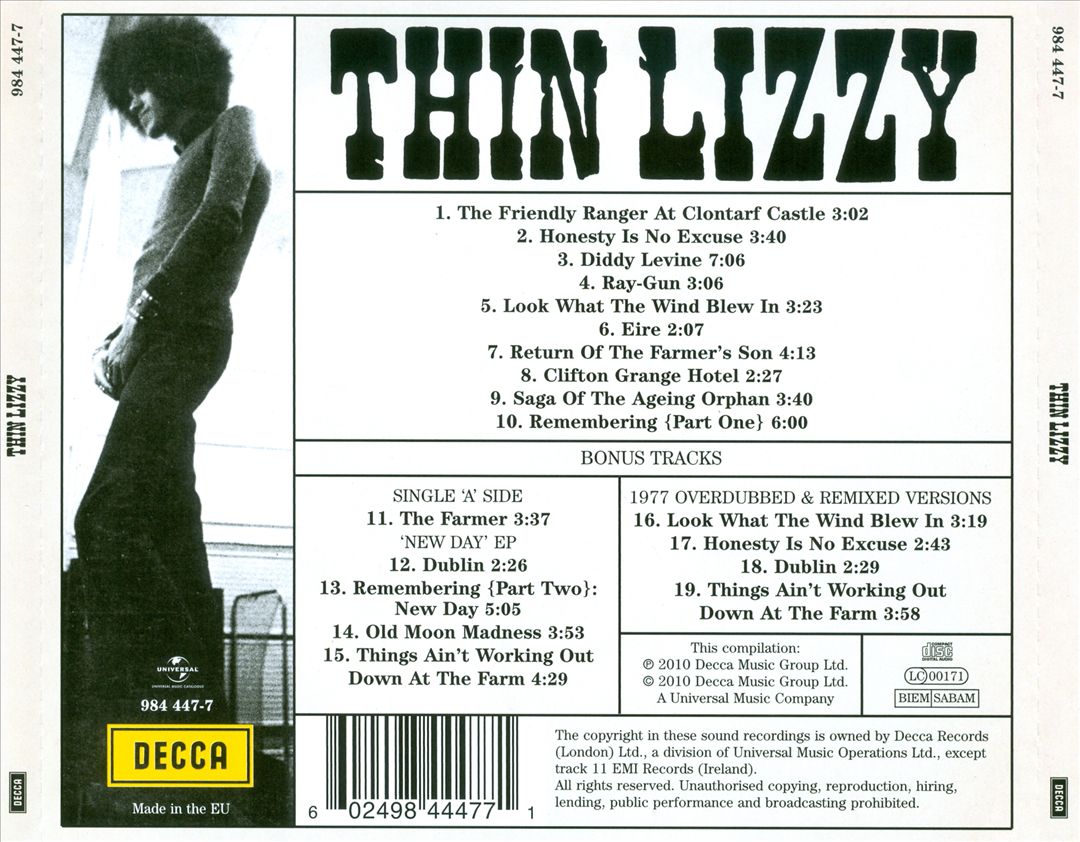 Thin Lizzy [Limited Edition] cover art