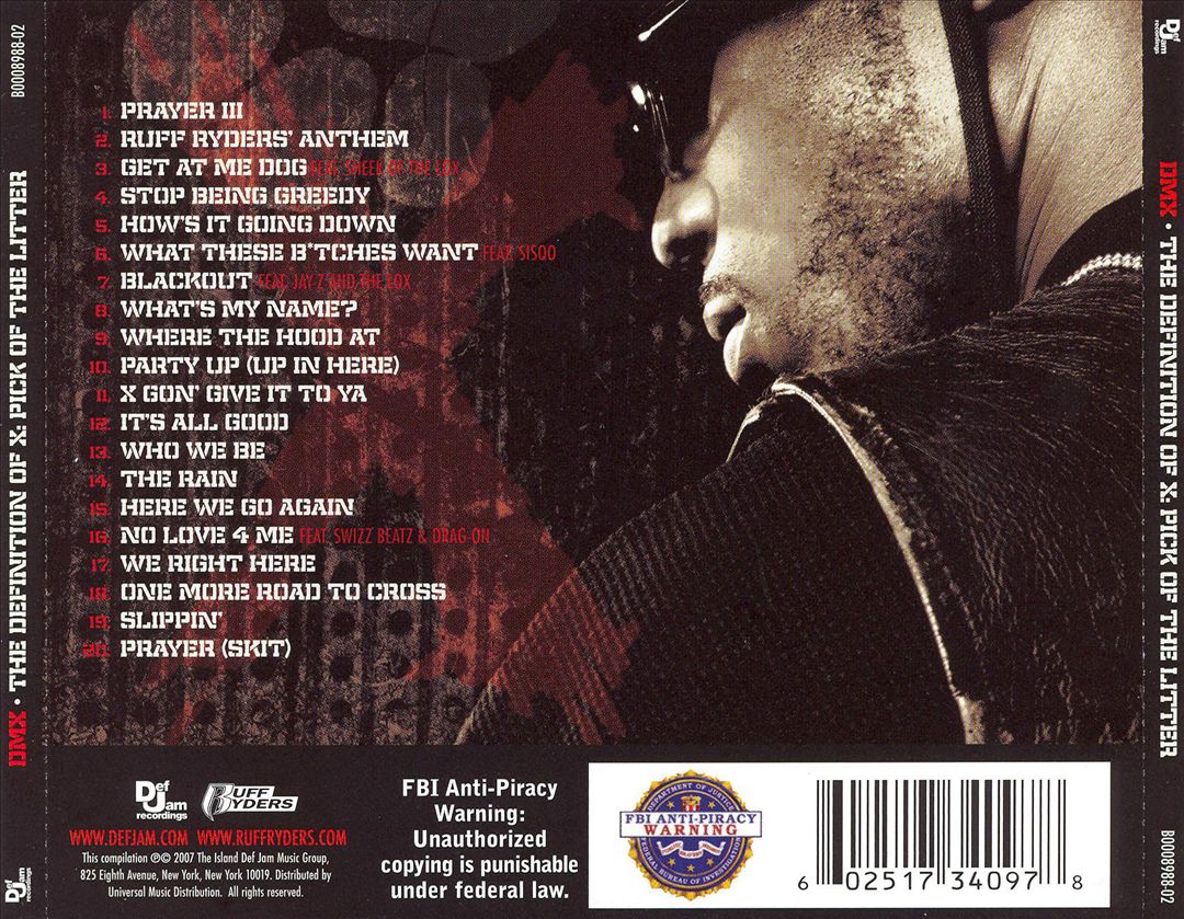 The Definition Of X: The Pick Of The Litter (Deluxe Edition) cover art