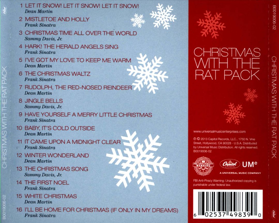 Christmas with the Rat Pack [Universal] cover art