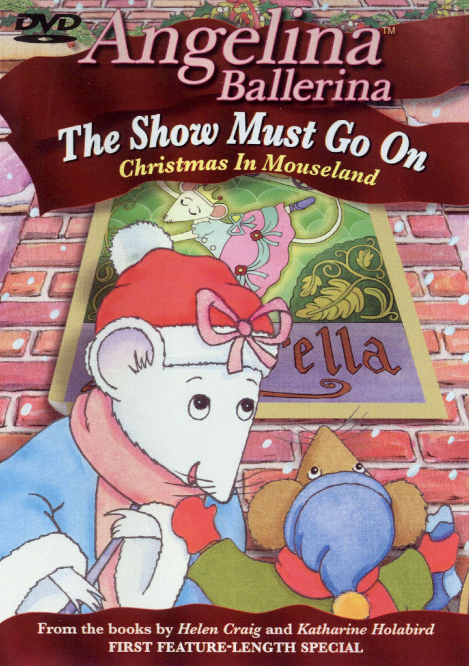 Angelina Ballerina: The Show Must Go On - Christmas in Mouseland cover art