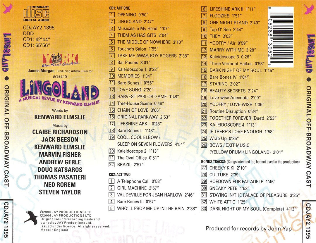 Lingoland [Original Off Broadway Cast] cover art