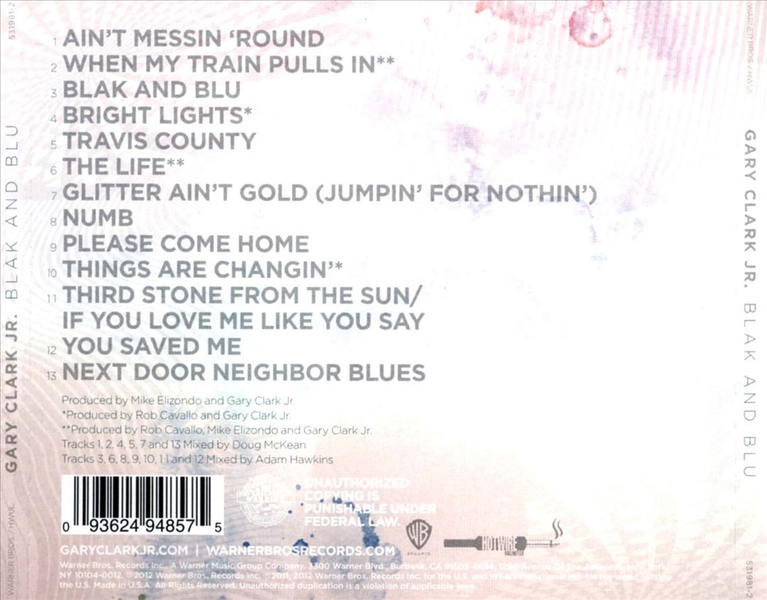 Blak and Blu cover art