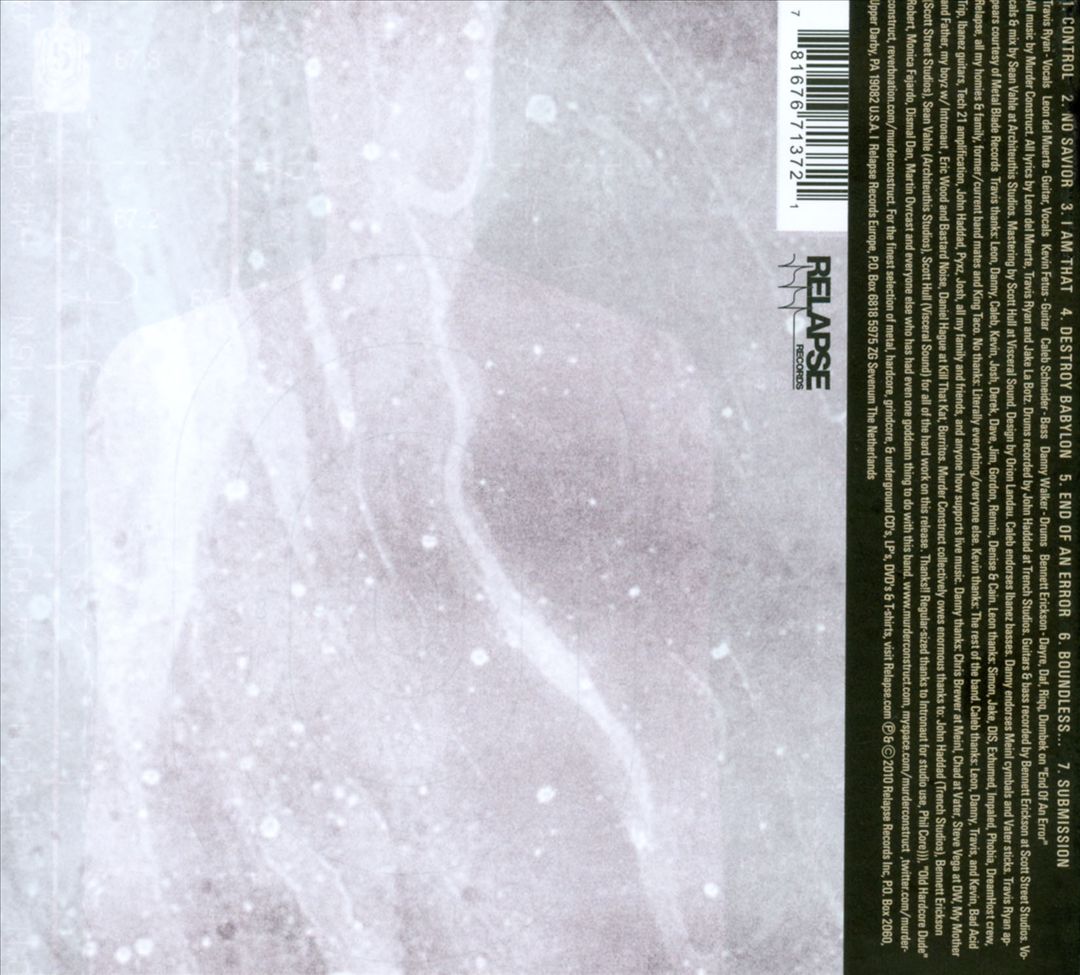 Murder Construct cover art