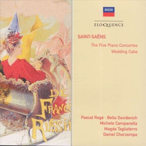 Saint-Saens: Pno Ctos No 1 - 5/Wedding Cake cover art