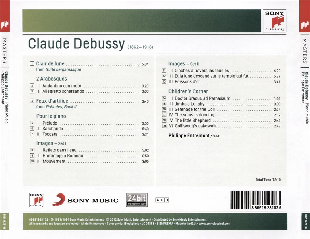Debussy: Piano Music cover art