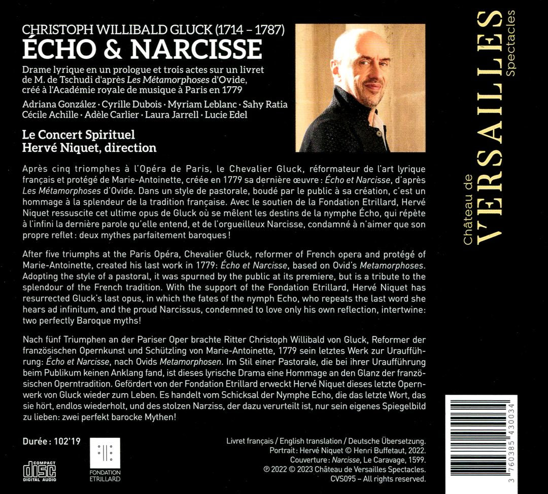 Gluck: Écho & Narcisse cover art