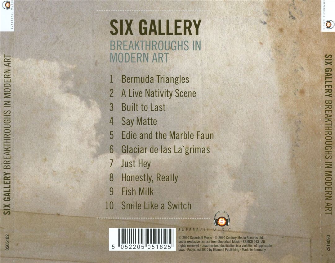 Breakthroughs in Modern Art cover art