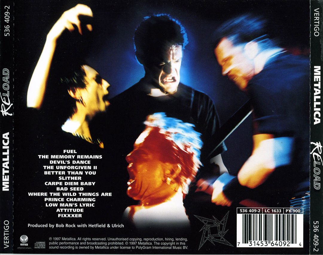 Reload [Australia Bonus CD] cover art