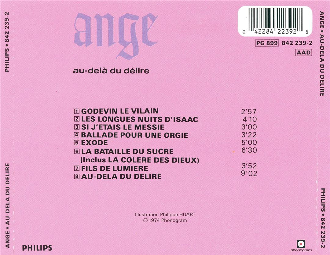 Au-Delà du Délire cover art