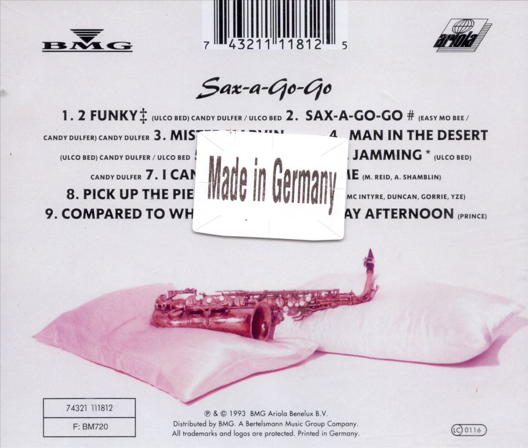 Sax-A-Go-Go cover art