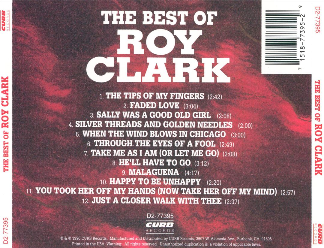 Best of Roy Clark [Capitol/Curb] cover art