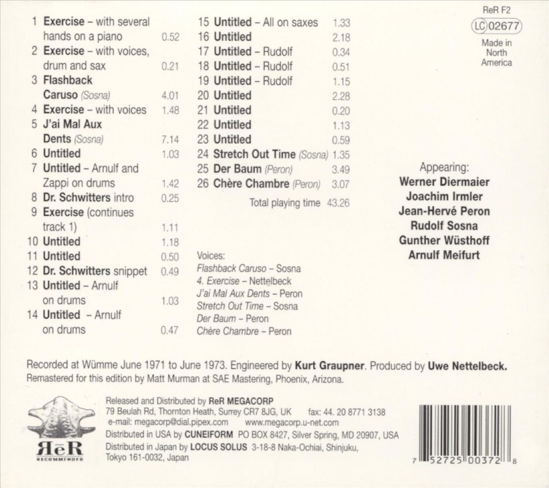 Faust Tapes cover art