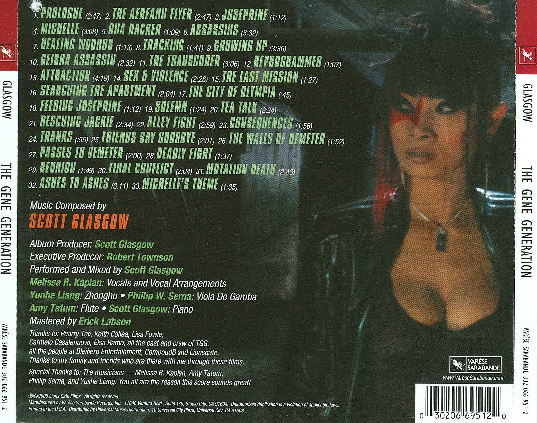 Gene Generation [Original Motion Picture Soundtrack] cover art