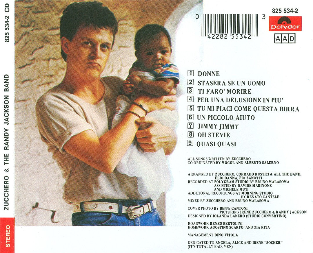Zucchero & the Randy Jackson Band cover art