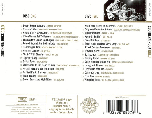 Southern Rock: Gold [2 CD] cover art