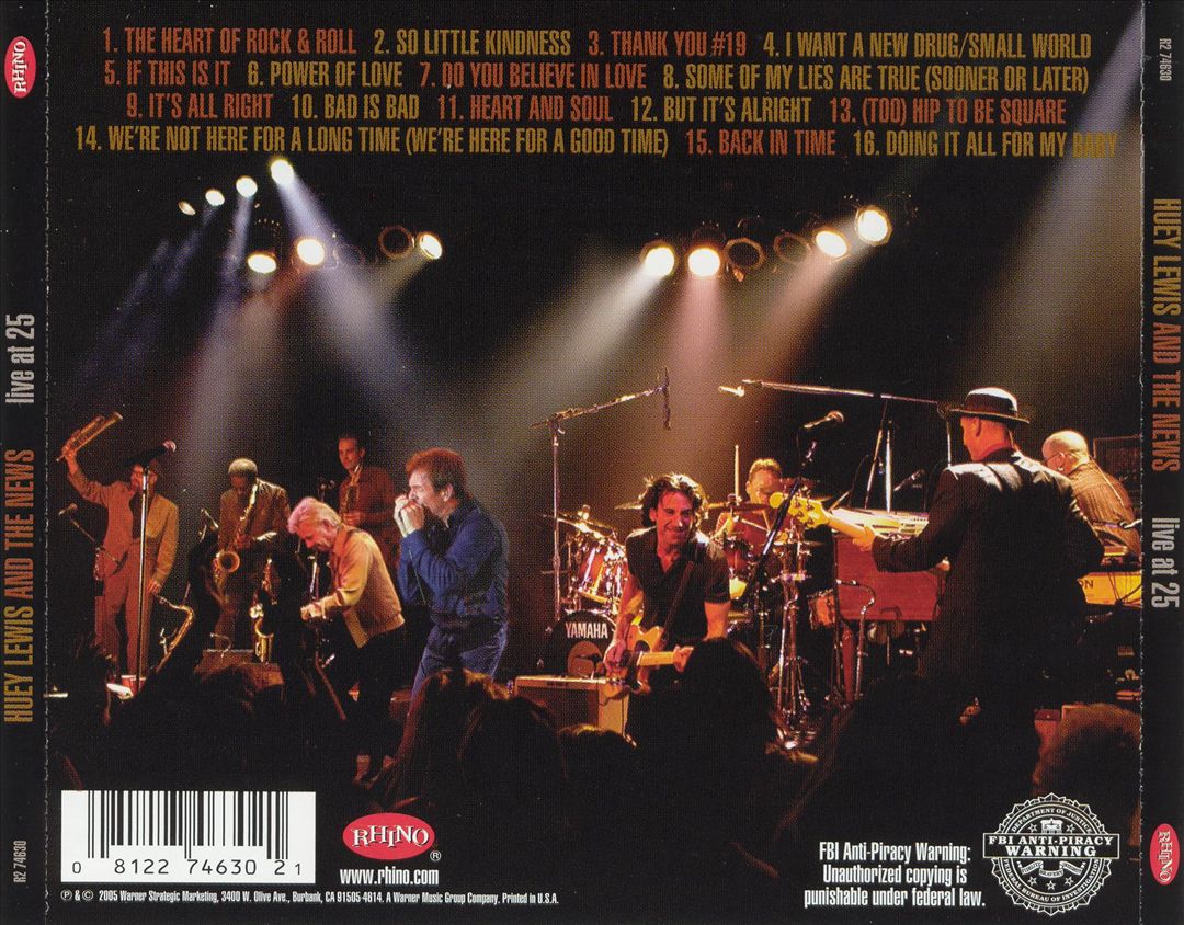 Live at 25 cover art