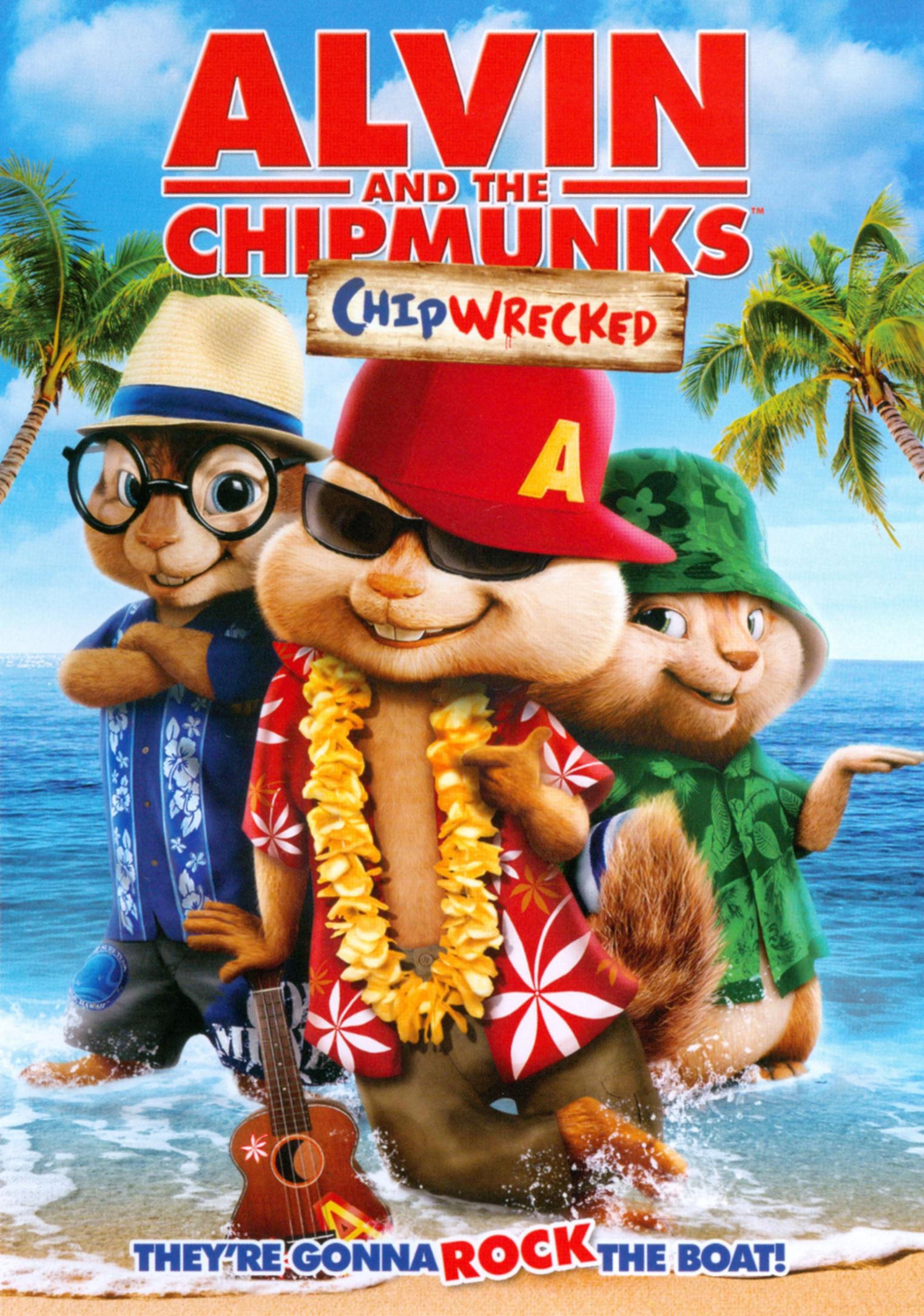 Alvin and the Chipmunks: Chipwrecked cover art