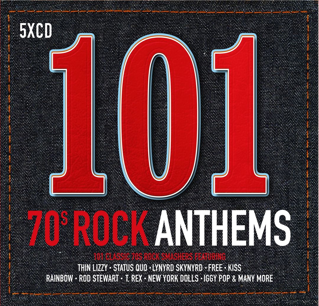 101 70s Rock Anthems cover art