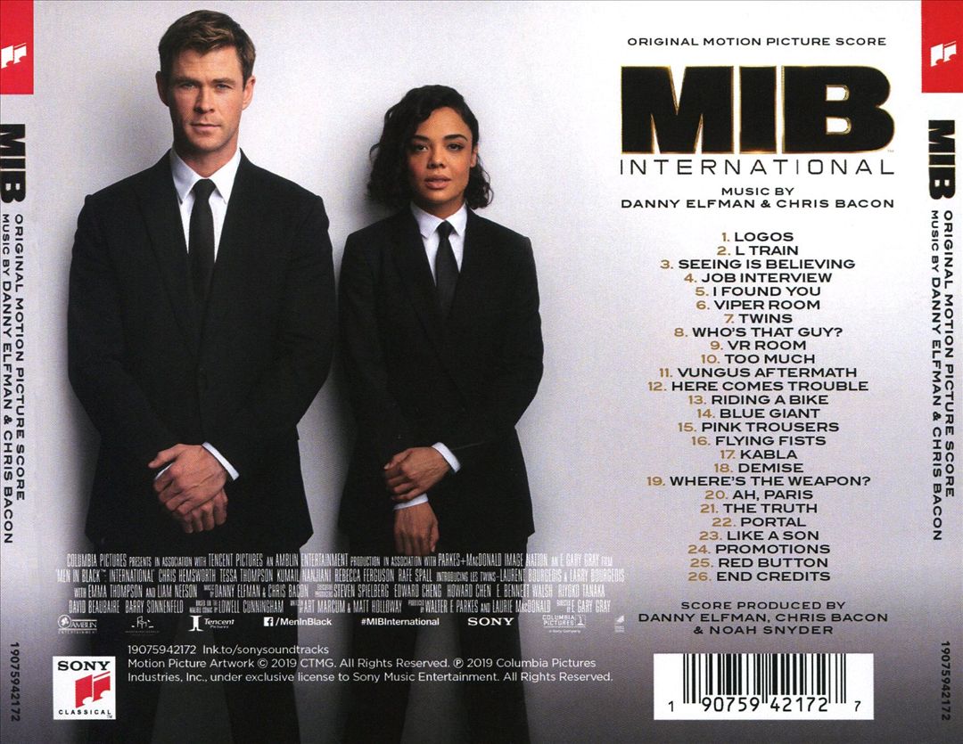 Men in Black International [Original Motion Picture Soundtrack] cover art
